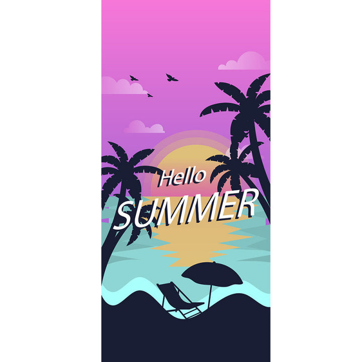 WoTropical Flamingo Beach Towel Stornfield