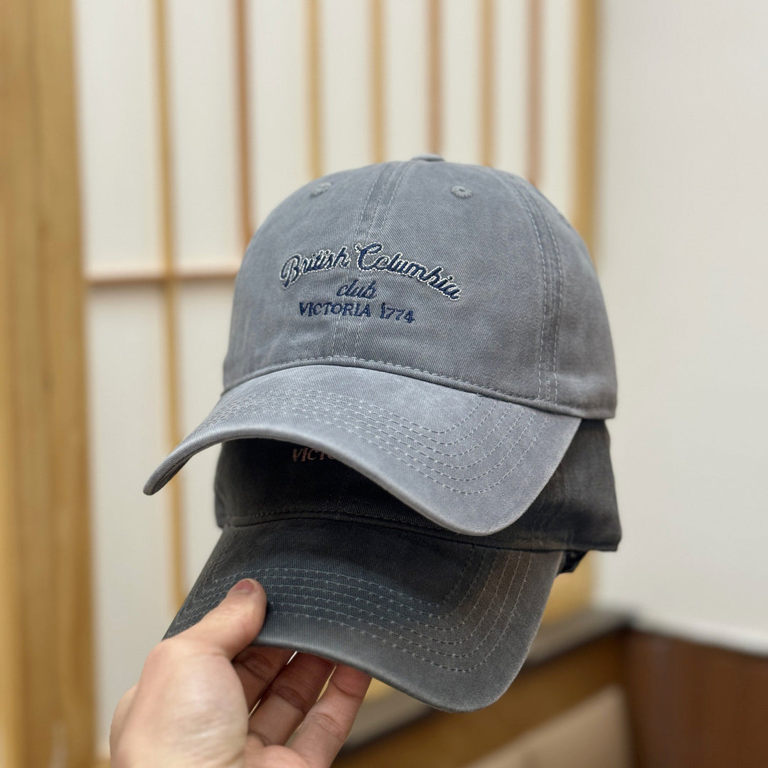 Men's Vintage-Inspired Distressed Baseball Cap Stornfield