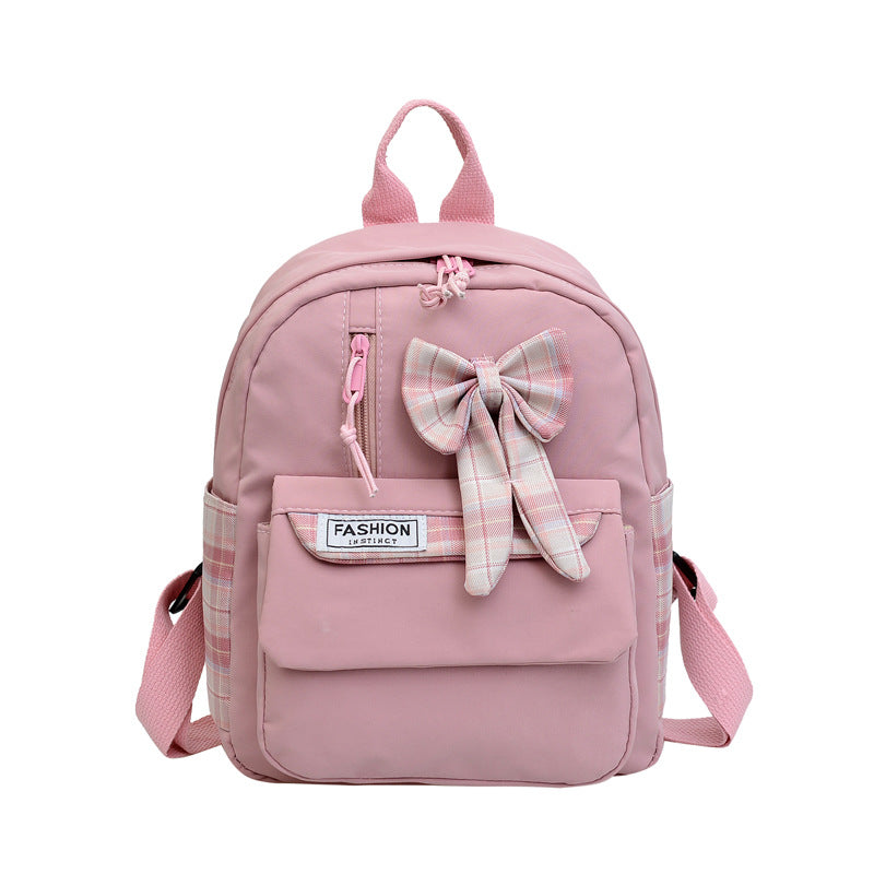 Stylish Casual Bow-Embellished Backpack Stornfield