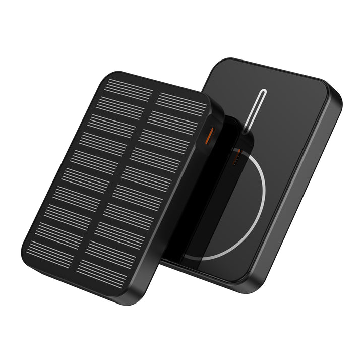 Solar-powered power bank with fast charging function and LED light Stornfield