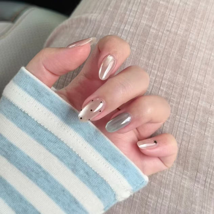 Elegant Artistic Nail Design Extensions
