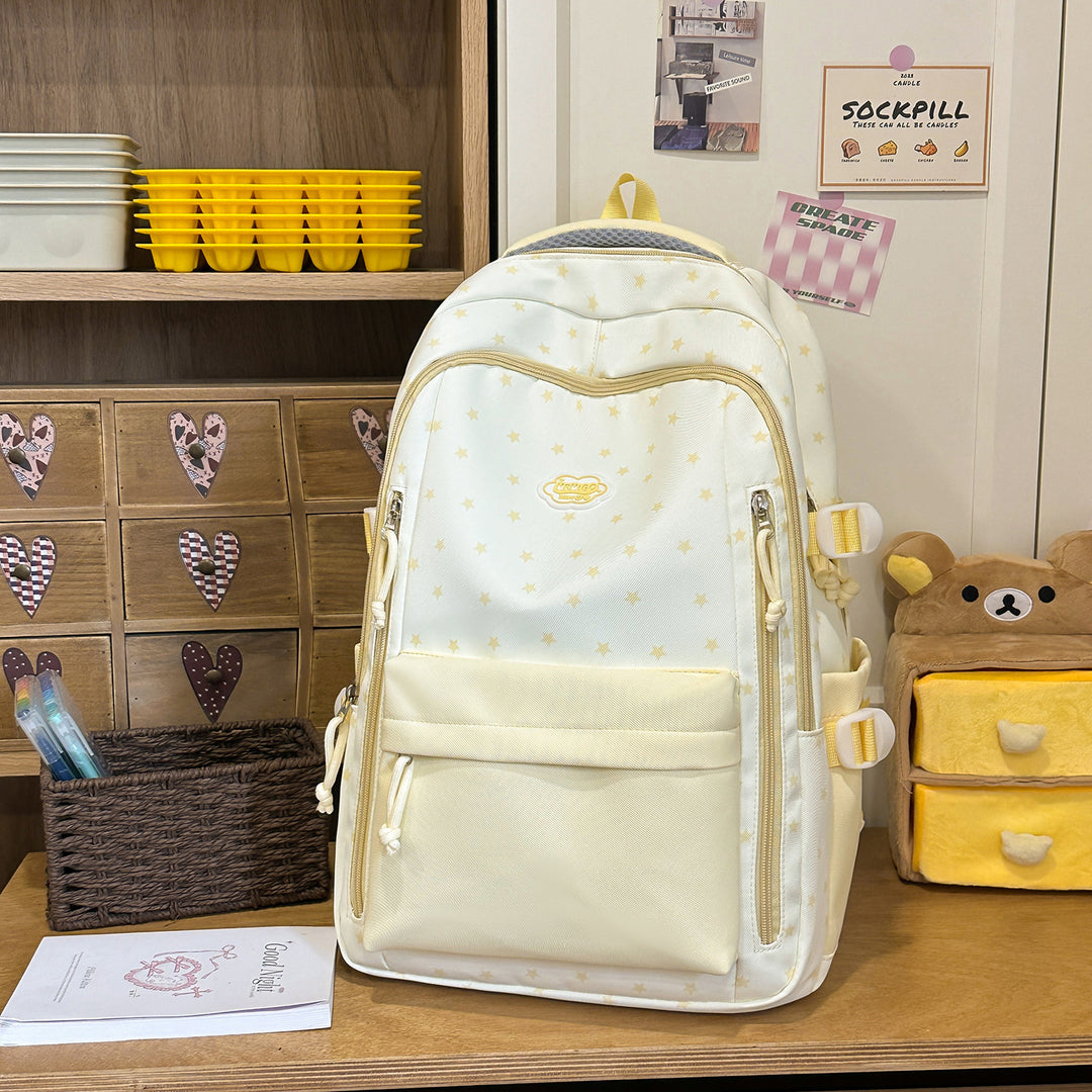 Creative Star-Printed Casual Backpack Stornfield