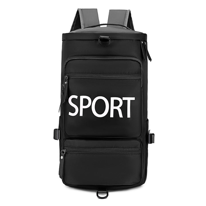 Sporty backpack with multiple compartments and reflective elements Stornfield