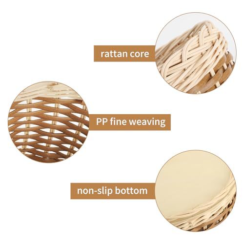 Woven Round Storage Basket Stornfield