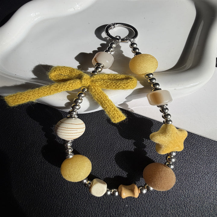 Decorative Beaded Charm Keychain Stornfield 1790135764