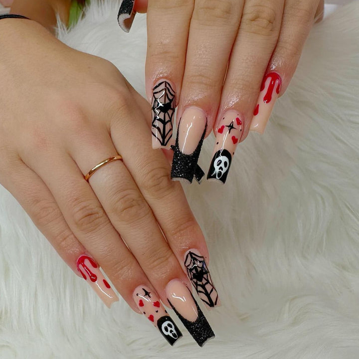 Halloween-Themed Nail Art Extensions Stornfield