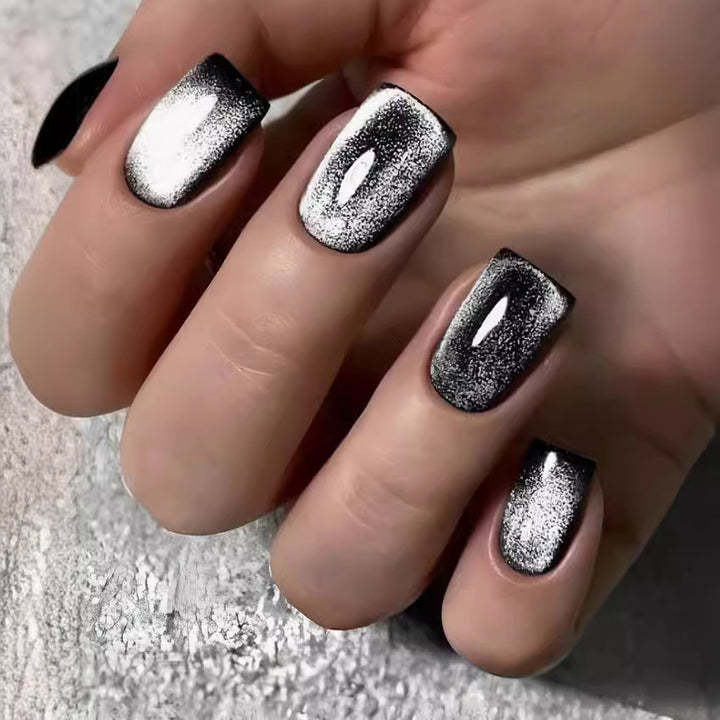 Elegant Glossy Press-On Nail Set Stornfield