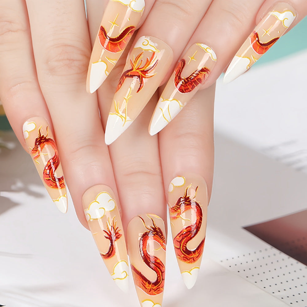 Dragon Design Art Nails Stornfield