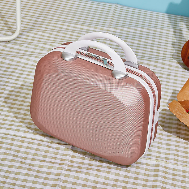 hard-shell cosmetic travel vanity case with dual top handles Stornfield