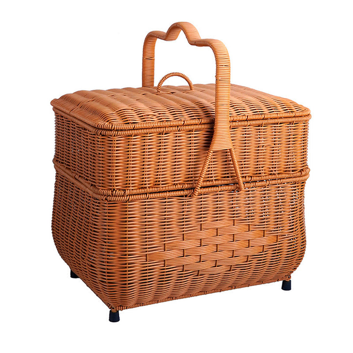 Elegant Woven Storage Hamper Stornfield