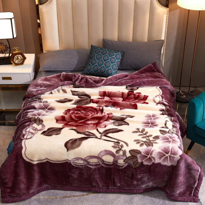 Decorative Fleece Throw Blanket Stornfield