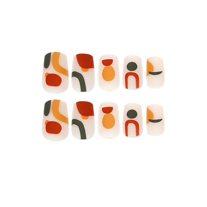 Creative Nail Art with Geometric Designs Stornfield