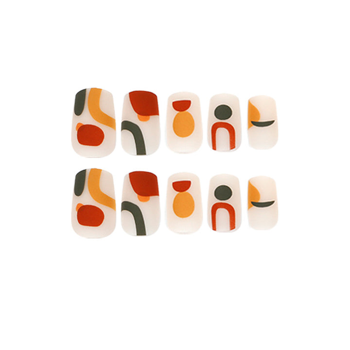 Creative Nail Art with Geometric Designs Stornfield