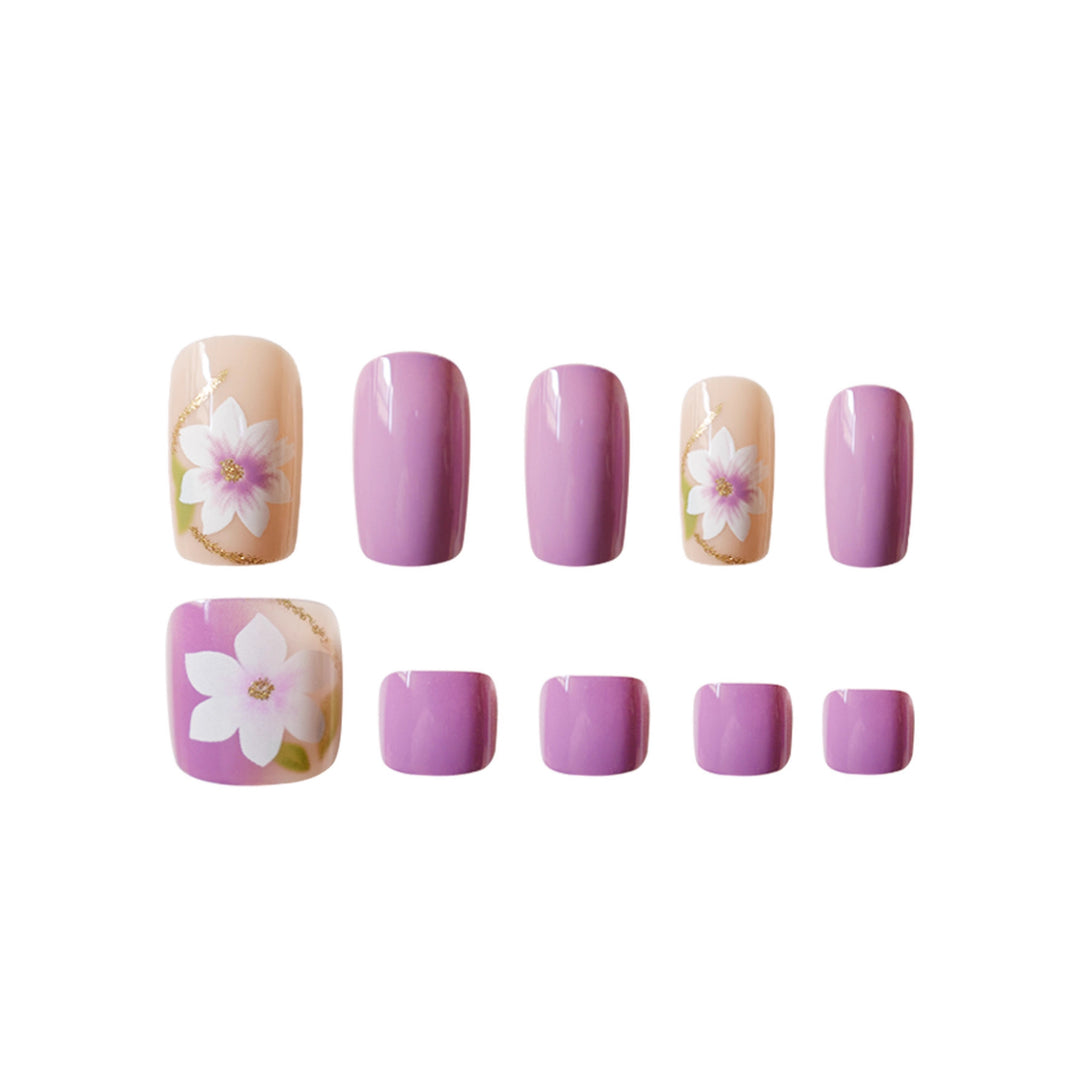 Premium Floral Design Pedicure Set Stornfield