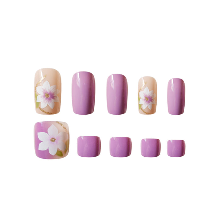 Premium Floral Design Pedicure Set Stornfield
