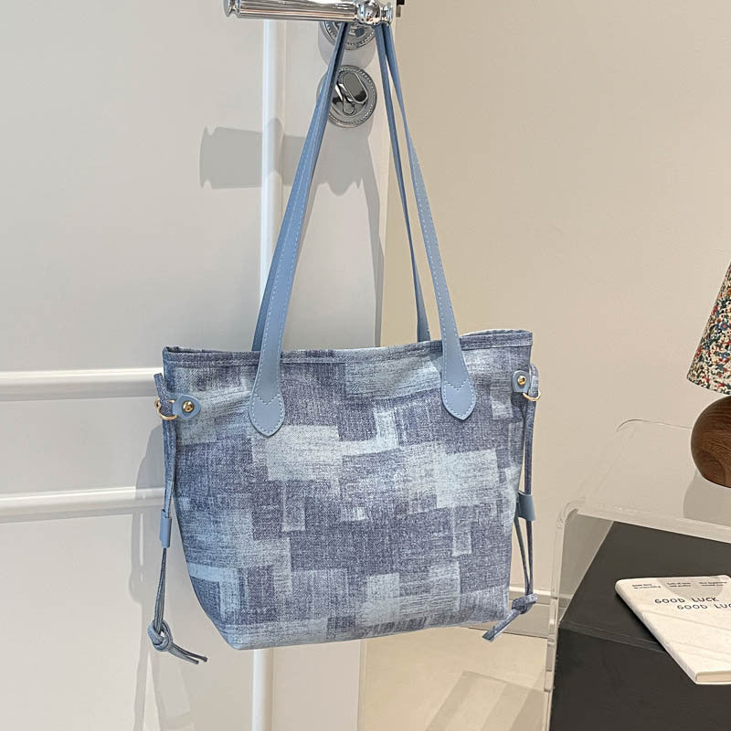 WoTextured Canvas Tote Bag Stornfield