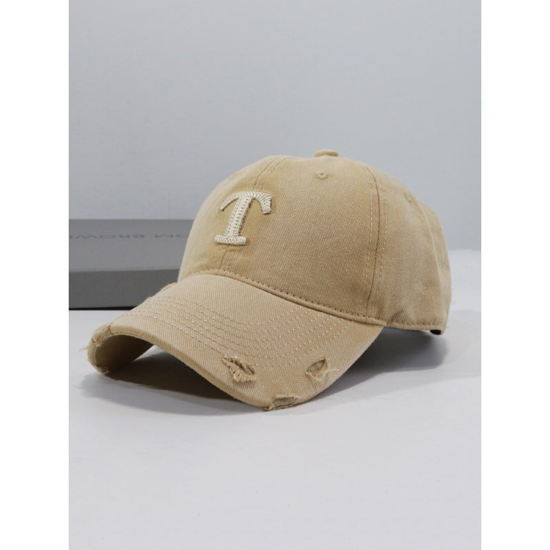 Men's Distressed Denim Cap Stornfield