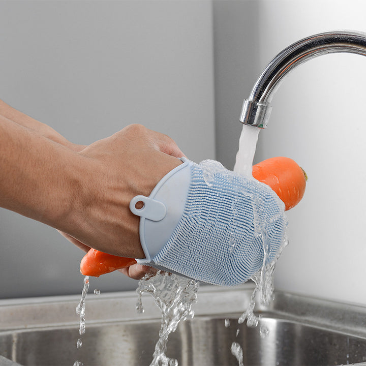 Silicone hair cleaning glove with massage function Stornfield