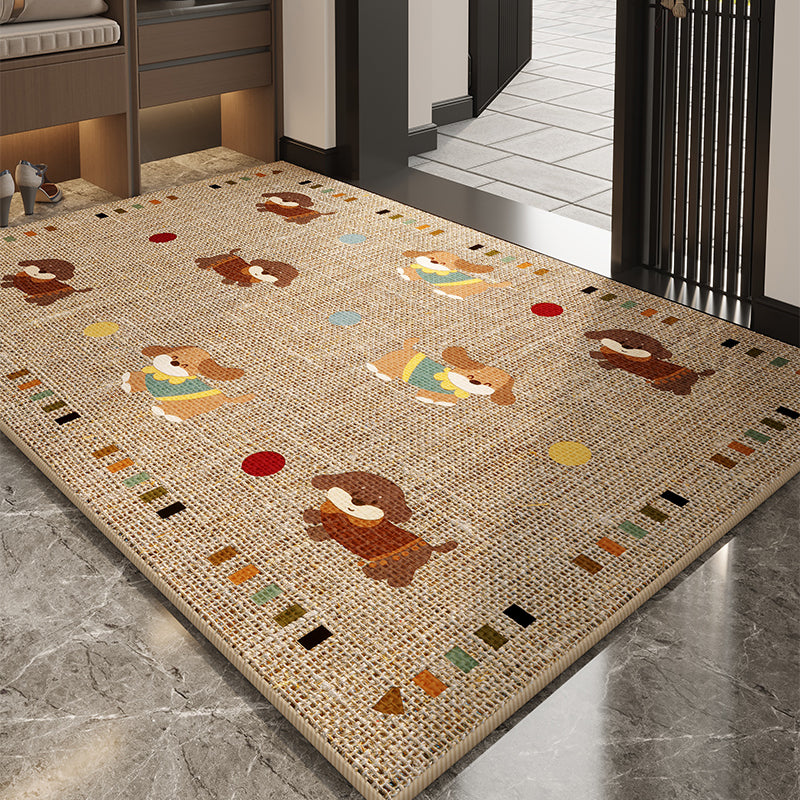 Geometric Patterned Welcome Mat