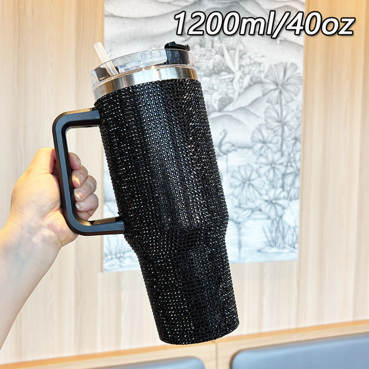 Women's Sparkling Water Bottle with Large Volume and Ergonomic Handle Stornfield