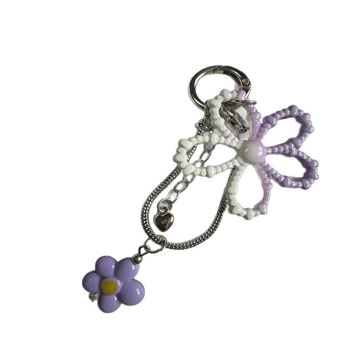Decorative Flower Charm Keychain Stornfield