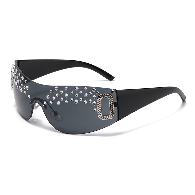 Women's Glamorous Sunglasses with Glitter Accents Stornfield