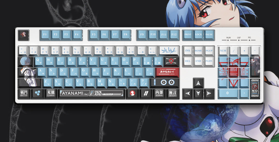 Ocean-Themed Mechanical Keyboard Stornfield
