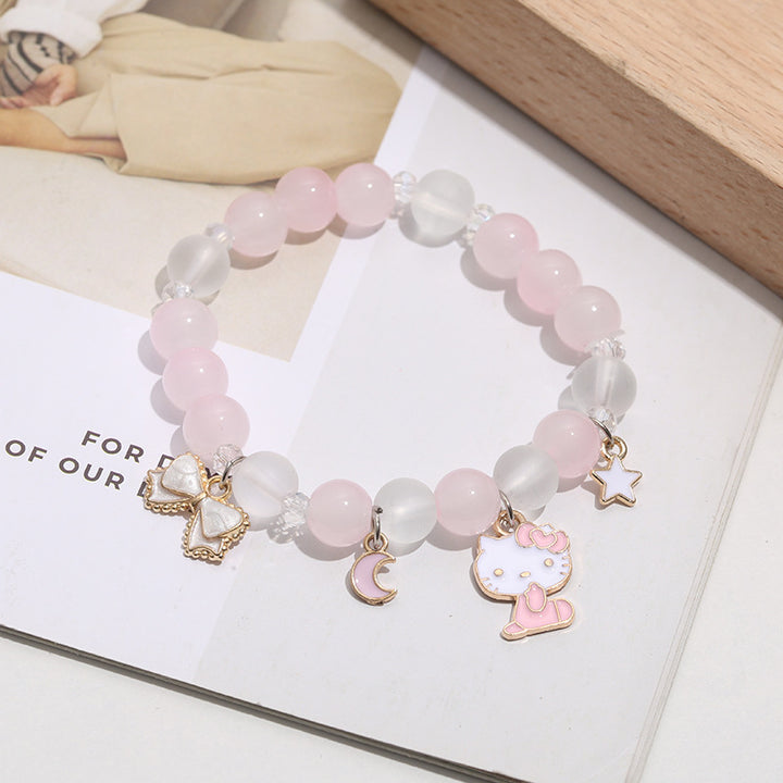 Butterfly Charm Beaded Bracelet Stornfield