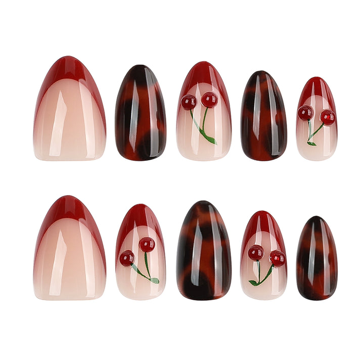 Creative Nail Art in Cherries Design Stornfield
