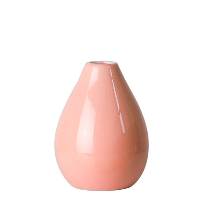 Elegant Teardrop-Shaped Ceramic Flower Vase Stornfeild