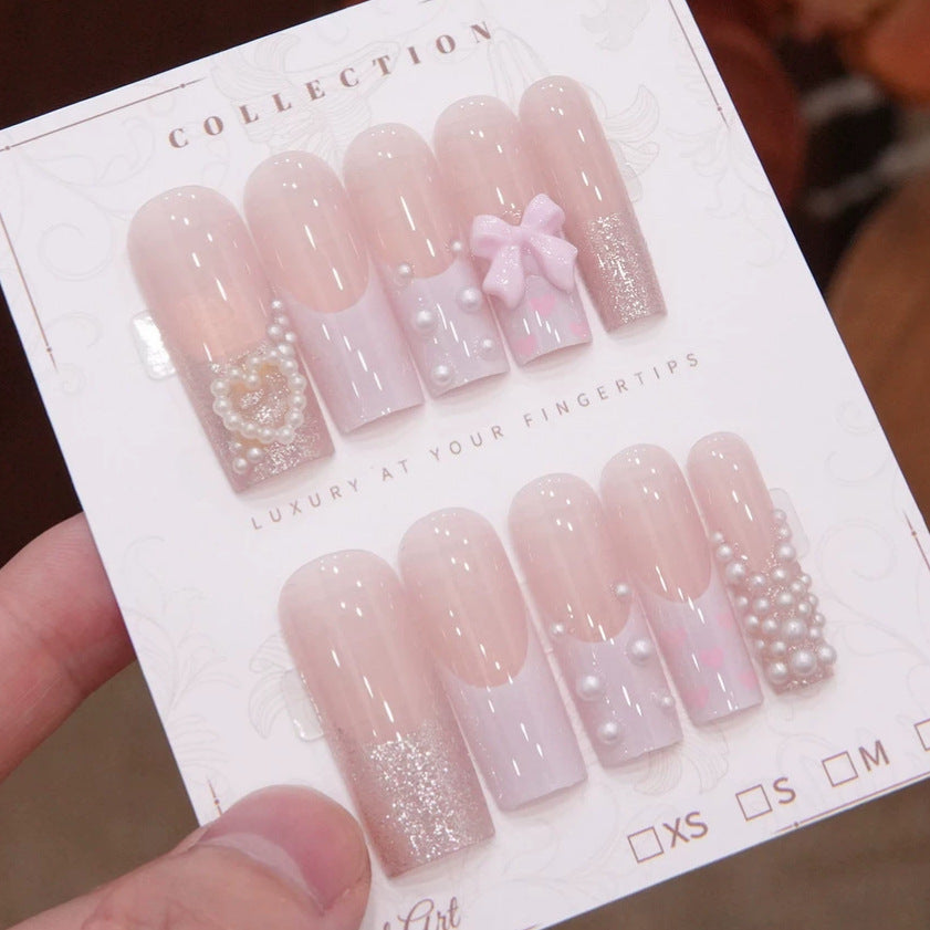 Luxury Decorative Press-On Nail Art