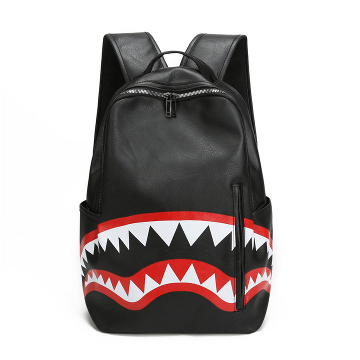 Shark-Graphic Casual Backpack Stornfield