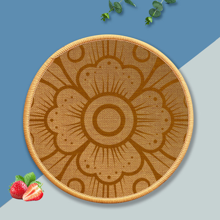 Decorative Round Floor Mat Stornfield