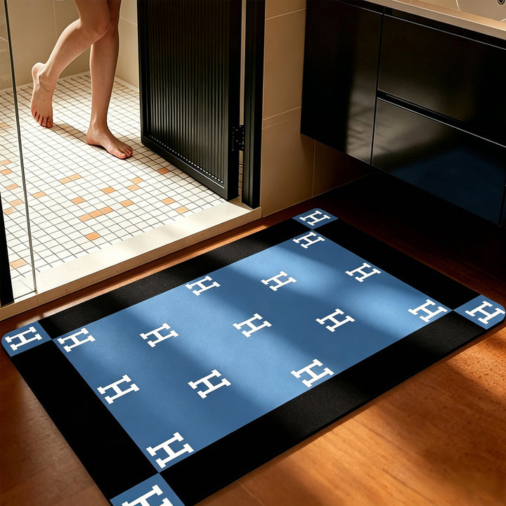 Decorative Non-Slip Bathroom Mat Stornfield