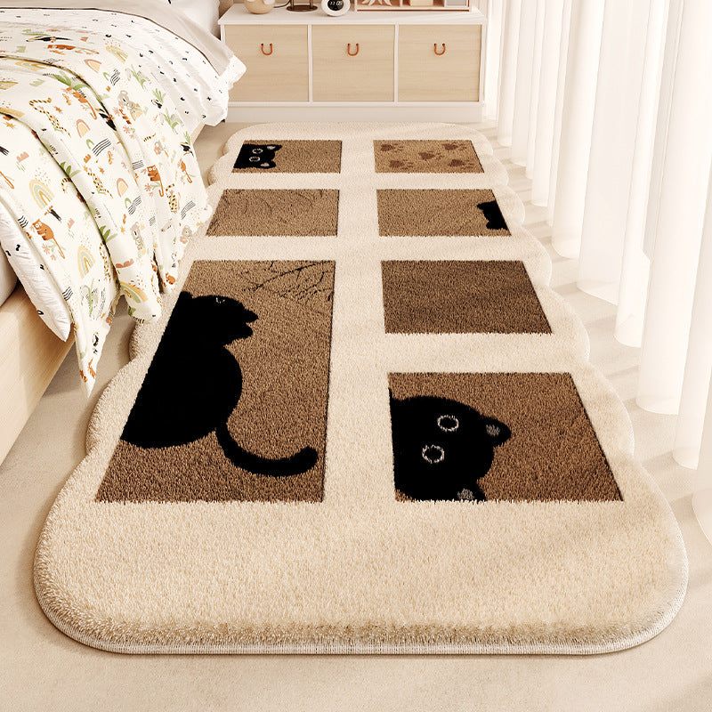 Cute Cartoon Monster Area Rug for Home