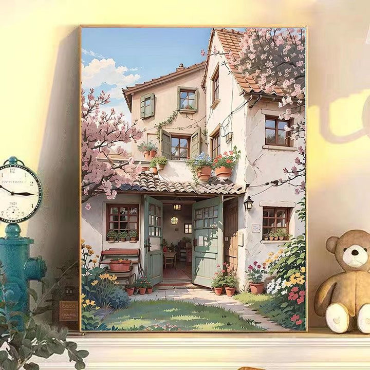 Serenity-Inspired Garden Scene Wall Art Stornfield