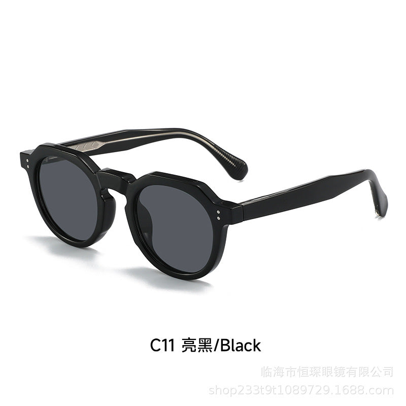 Ladies stylish sunglasses with unique octagonal frame Stornfield