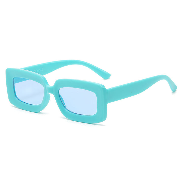 Women trendy square sunglasses with elegant plastic frame Stornfield