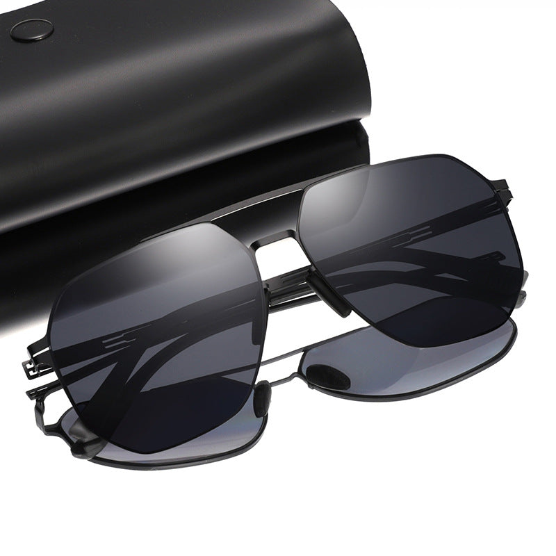 Premium Geometric Frame Sunglasses Stornfield