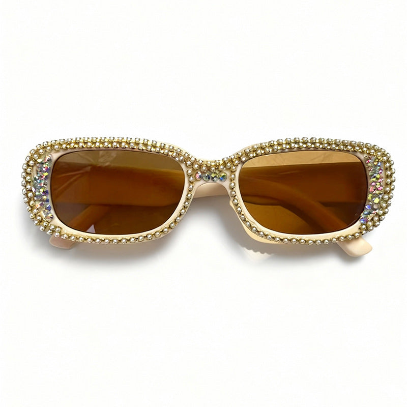 Rhinestone-Embellished Fashion Sunglasses Stornfield