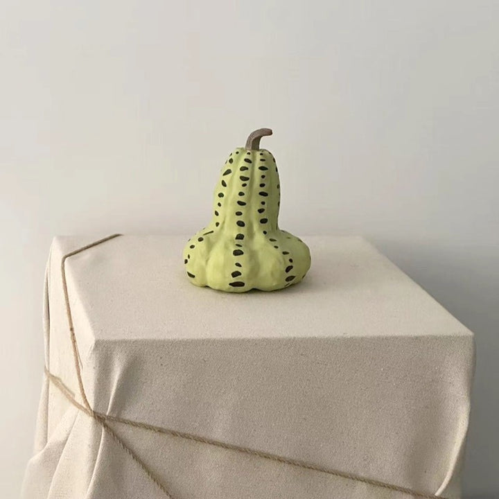 Decorative Ceramic Pea Pod Sculpture