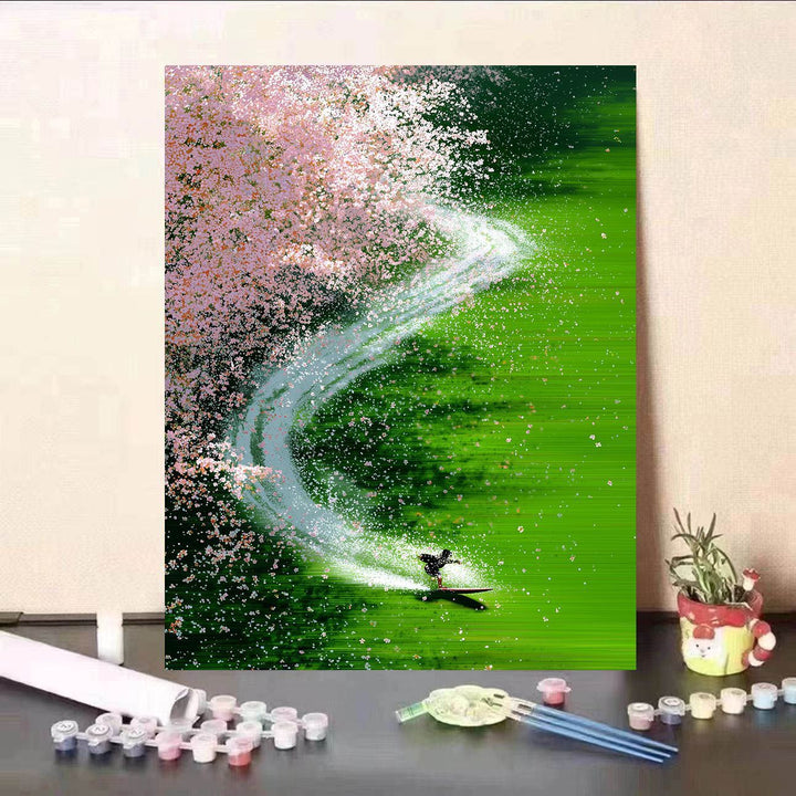 Dynamic Wave Art Canvas Print Stornfield