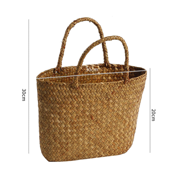 Unisex Handwoven Shopping Basket Stornfield