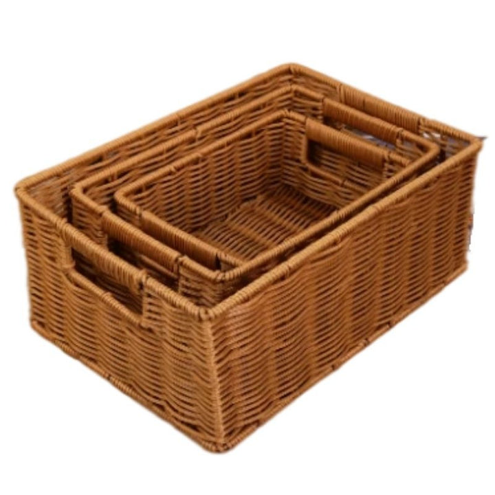 Ladies elegant woven storage basket set Stornfield