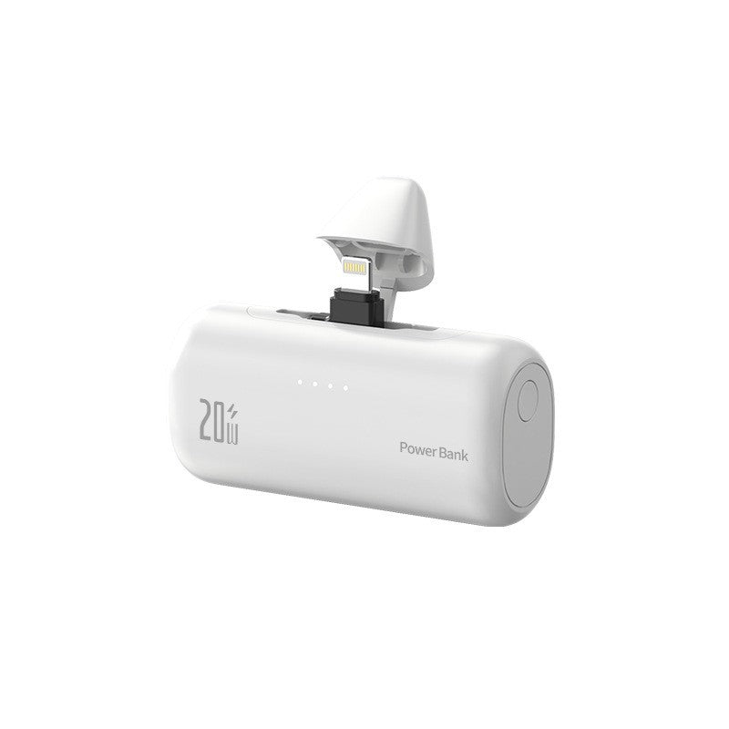 Portable power bank with integrated Lightning connector and fast charging function Stornfield