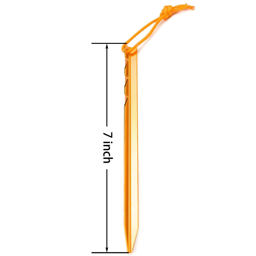 Unisex Aluminium Tent Pegs Set Stornfield