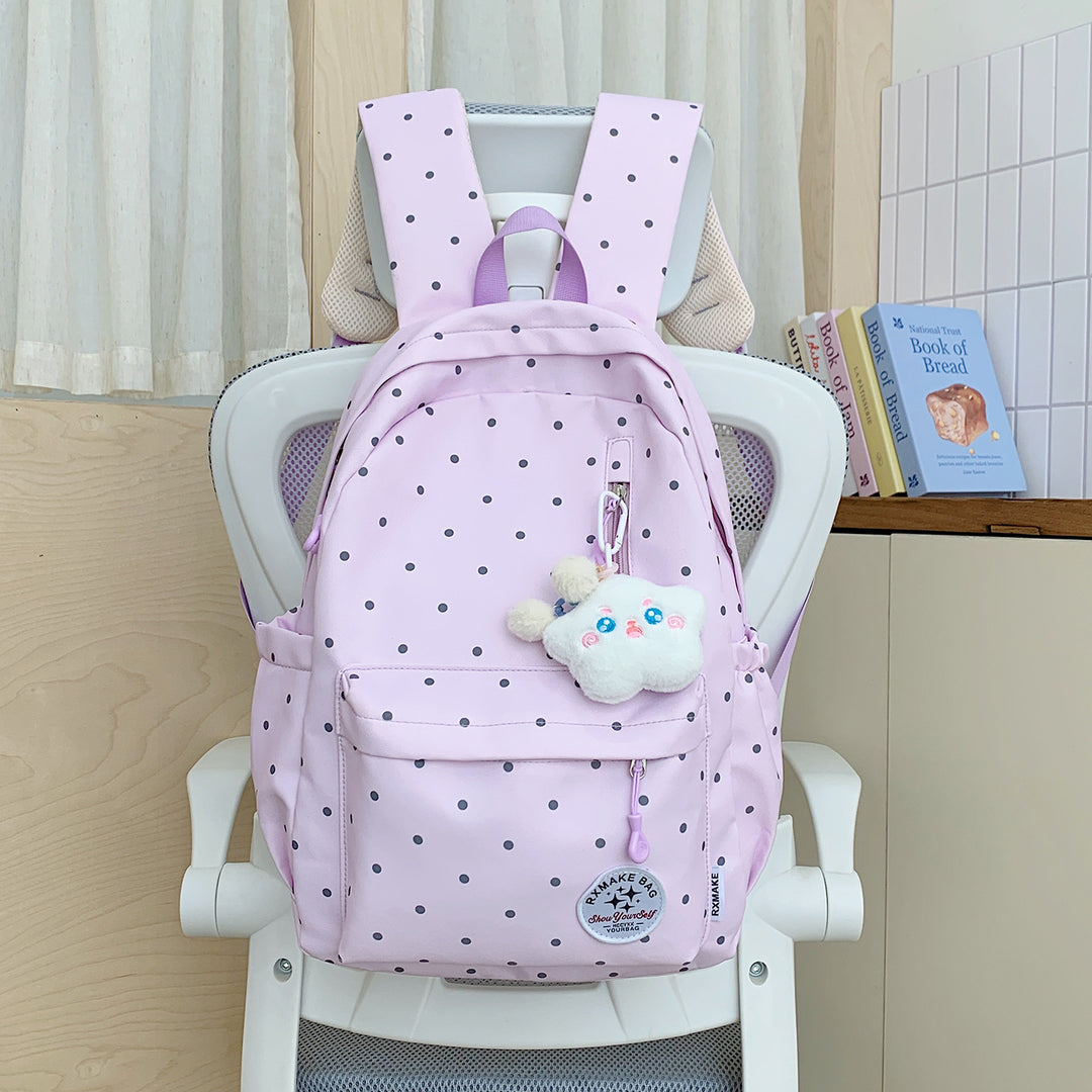 Polka Dot Student Backpack Stornfield