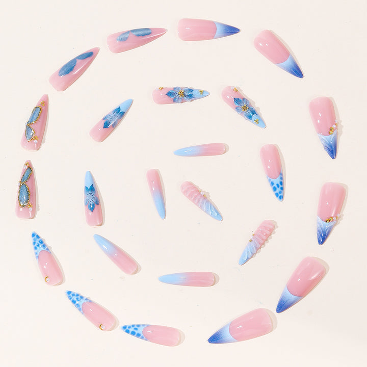Ocean-Inspired Articulated Nail Set Stornfield