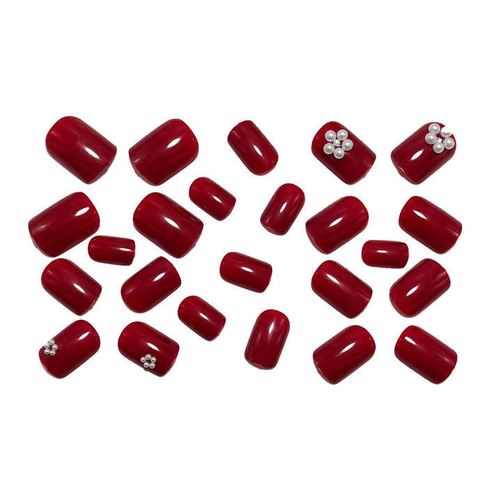 Artificial nails with glamorous decorations Stornfield