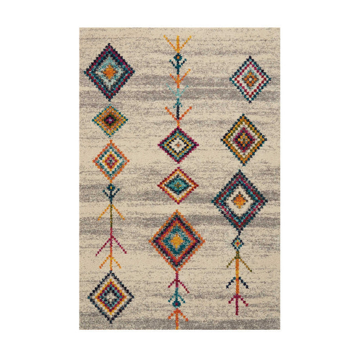 Vintage-Inspired Floral Print Area Rug
